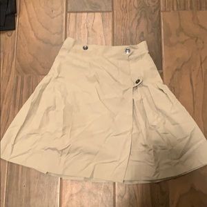 Flynn O’Hara khaki wrap around kilt